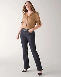 High-Rise Skinny Flare Jeans