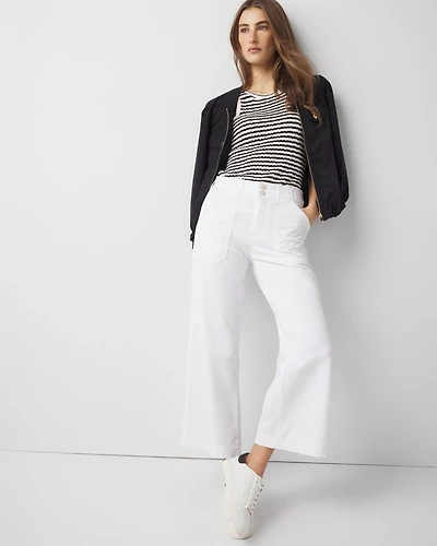 Pret Utility Wide Leg Cropped Pants
