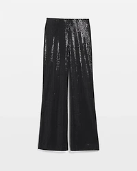 Wide Leg Sequin Pants