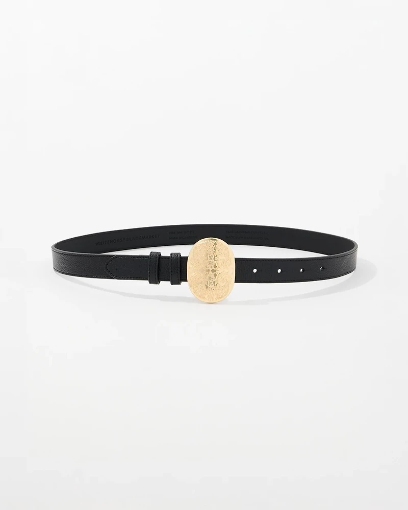 Scroll Plaque Pant Belt