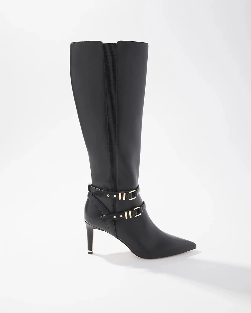 Tall Double Buckle Boot
