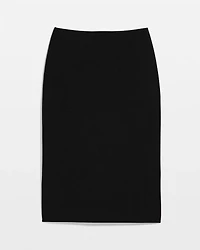 Knit Crepe Pencil Skirt