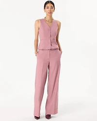 Belted High-Rise Wide Leg Pant