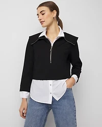 Ponte Jacket + Shirt