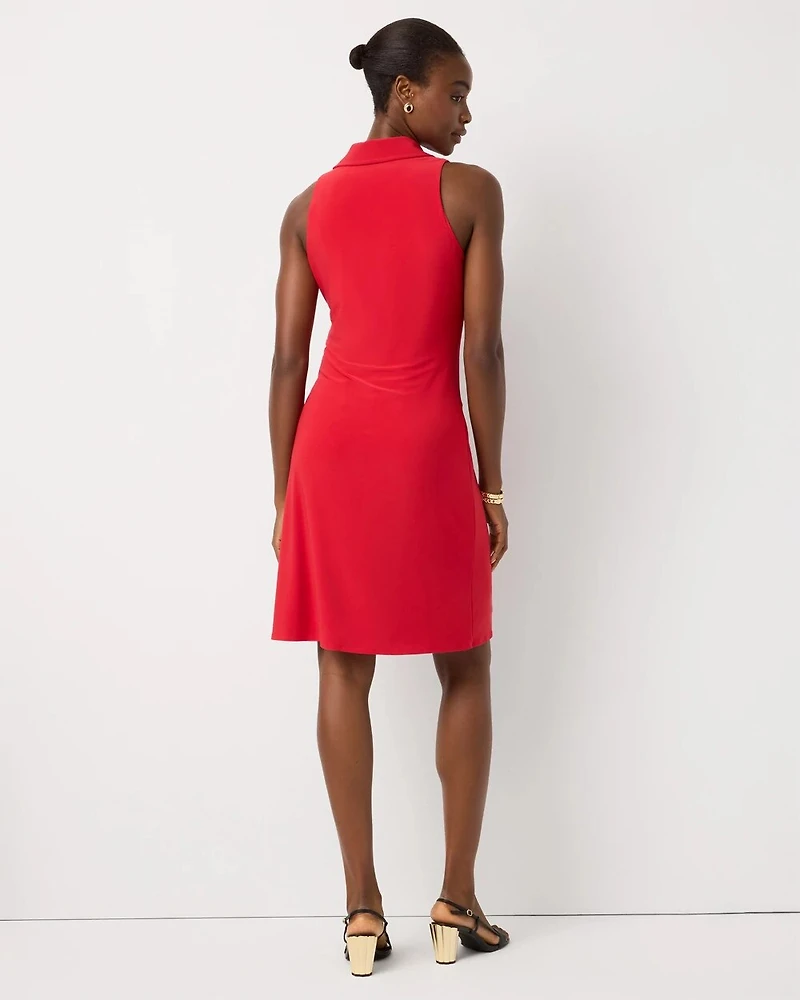 Tie-Front Dress