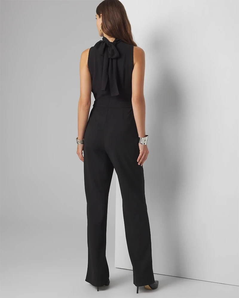 Sleeveless Halter Jumpsuit