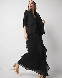 Ruffle Slip Dress