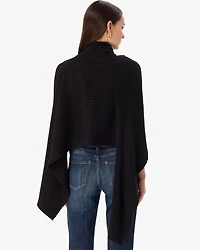 Ribbed Convertible Ruana