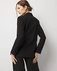 Petite Double-Breasted Blazer