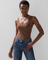 WHBM FORME™ All Ways Stretch Dual Neck Tank