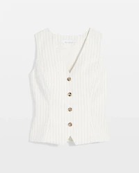 Pinstripe Vest