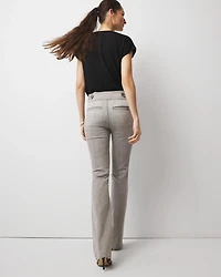 Extra High-Rise Novelty Button Bootcut Jeans