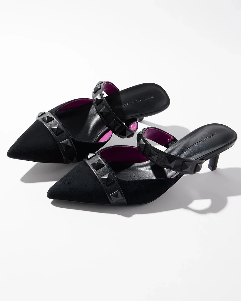 Comfort Pump Kitten Heel Mule