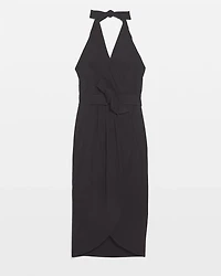 Halter Wrap Dress