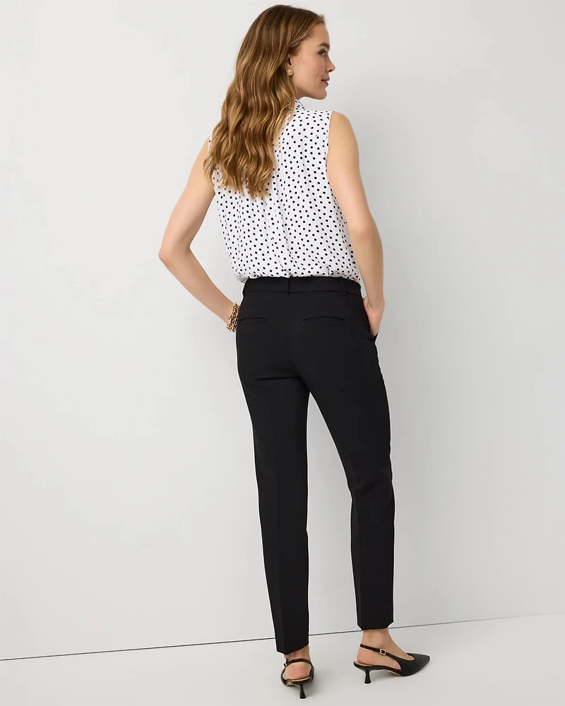 Mid Rise Elle Slim Ankle Pant