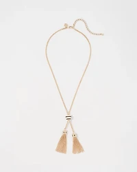 Chain Necklace with Tassels