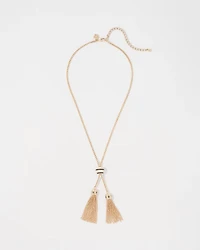Chain Necklace with Tassels