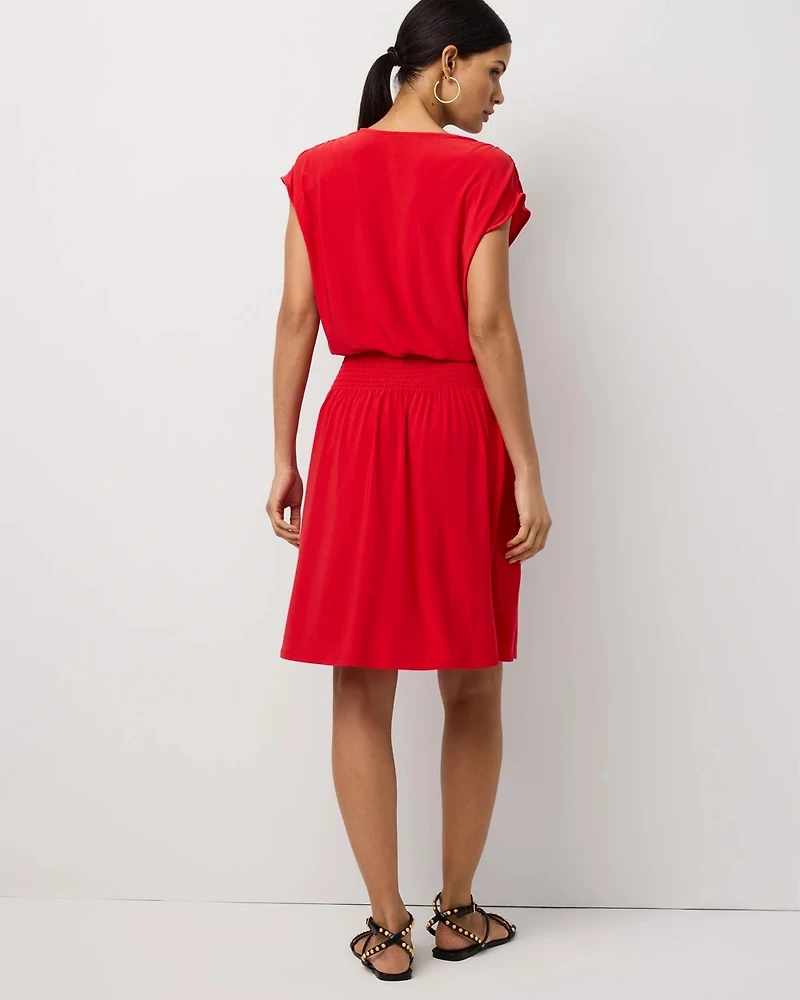 Smocked Waist Dress