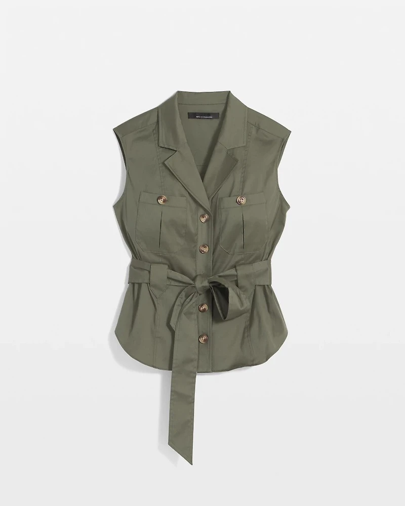 Belted Utility Shirt