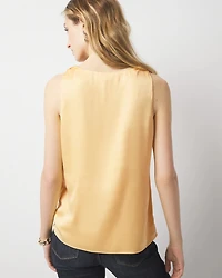 Satin Draped Shell