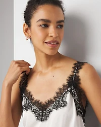 Lace-Trimmed Cami