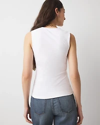 WHBMFORME™ All Ways Stretch Scoop Neck Shell