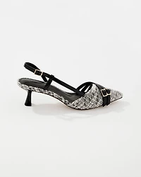 Bouclé Slingback Pump