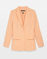 Waist Seam Fluid Blazer