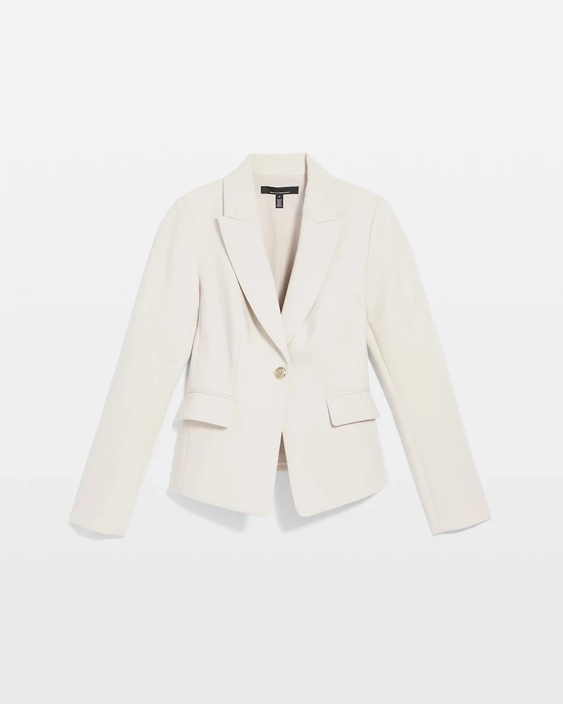 WHBM® Cropped One-Button Blazer