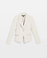 WHBM® Cropped One-Button Blazer