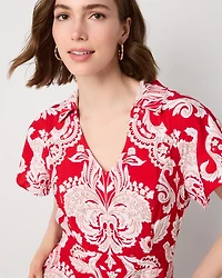 Tiered Midi Dress