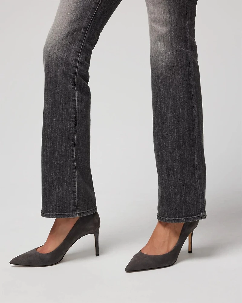 Grey Suede Comfort Pump