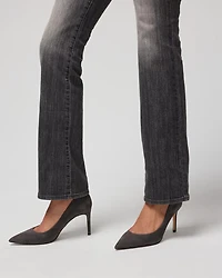 Grey Suede Comfort Pump