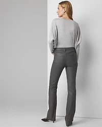 High Rise Coated Bootcut Jeans