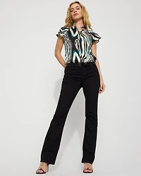 Mid-Rise Bootcut Jeans
