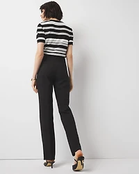 High-Rise Straight Pant