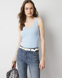 WHBM FORME™ All Ways Stretch Dual Neck Tank