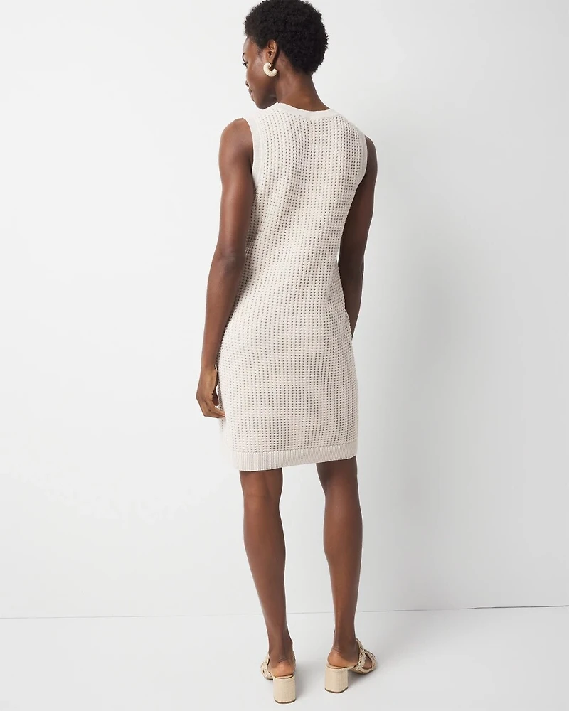 Sequin Crochet Mini Dress