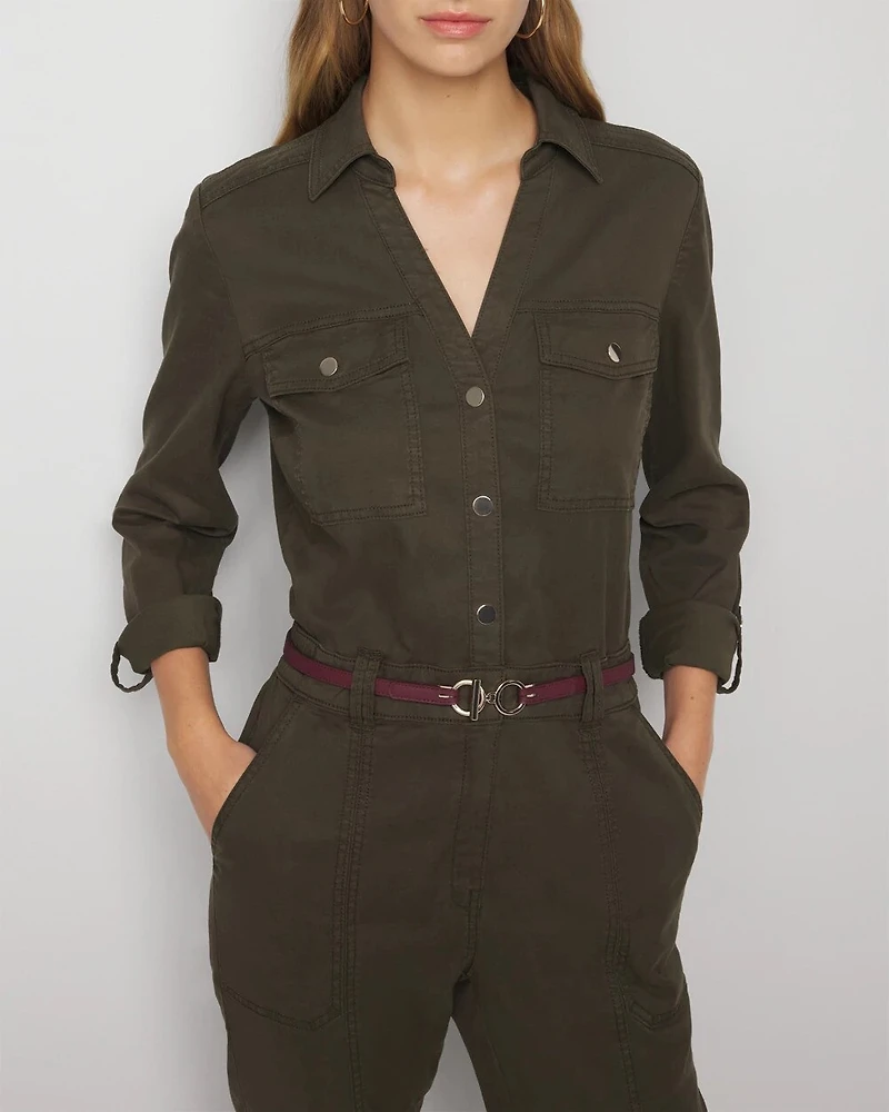 Toggle Skinny Waist Belt