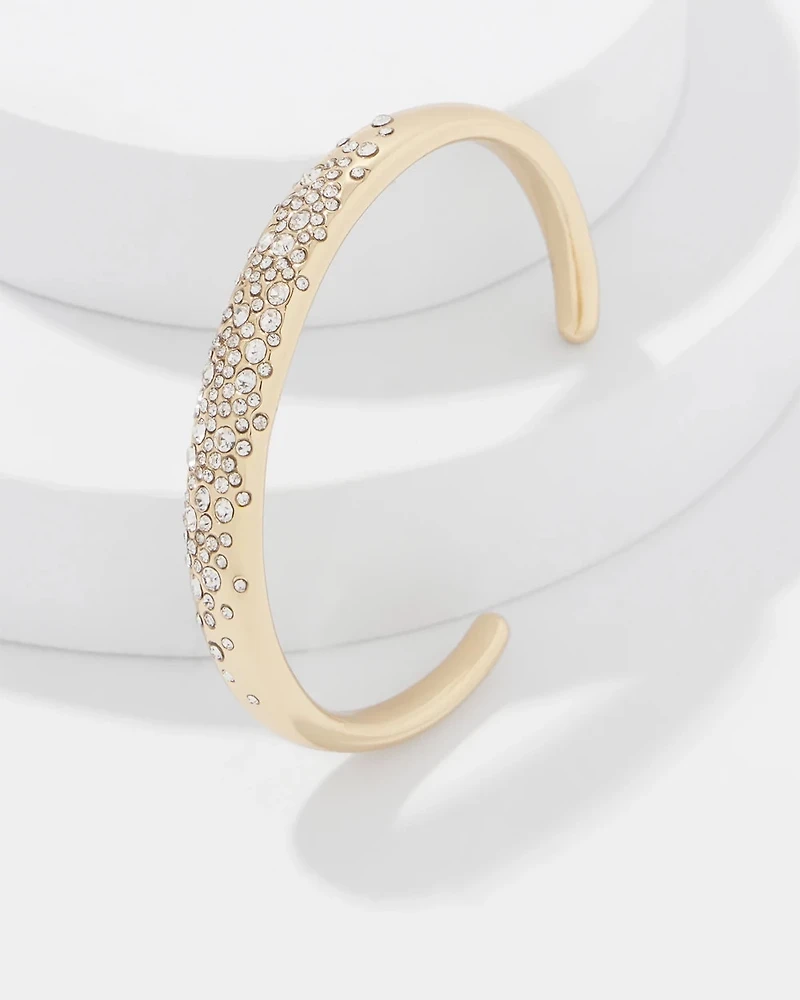 Dusted Pavé Cuff Bracelet