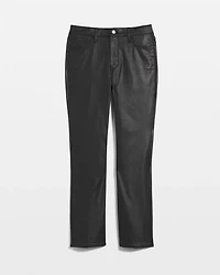 Coated Kick Flare Jean