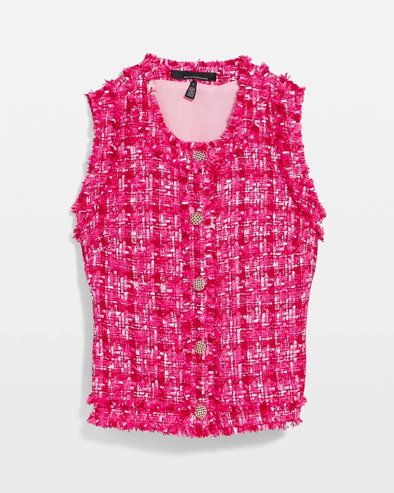 Tweed Vest