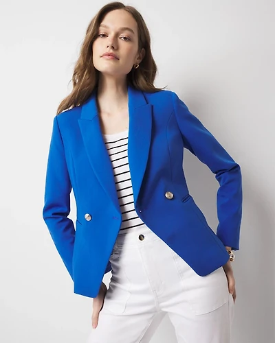 WHBM® Two-Button Studio Blazer