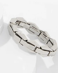 Geometric Links Stretch Bracelet