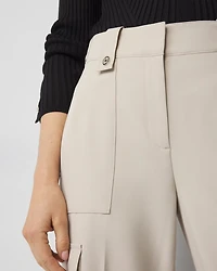 Petite Utility Wide Leg Pants