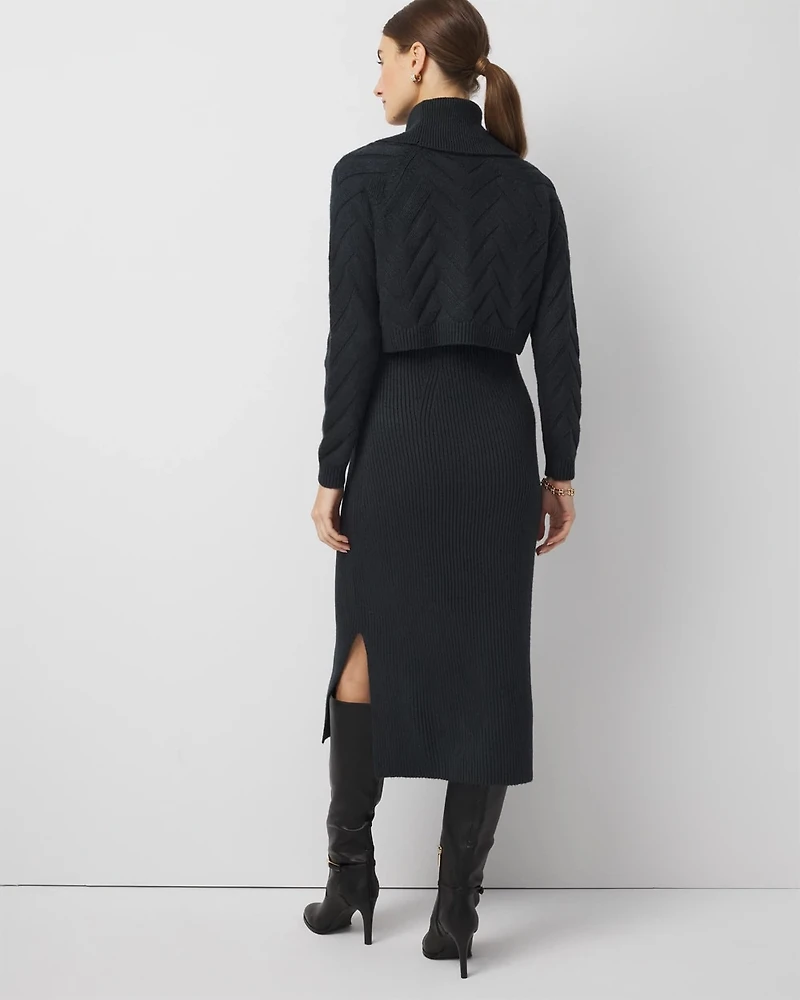 Petite Convertible Sweater Dress