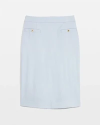 Crosshatch Pencil Skirt