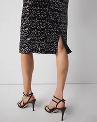 Strapless Sequin Mini Dress