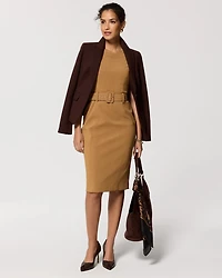 Belted Sheath Dress