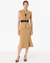 Luxe Stretch Single-Button Vest